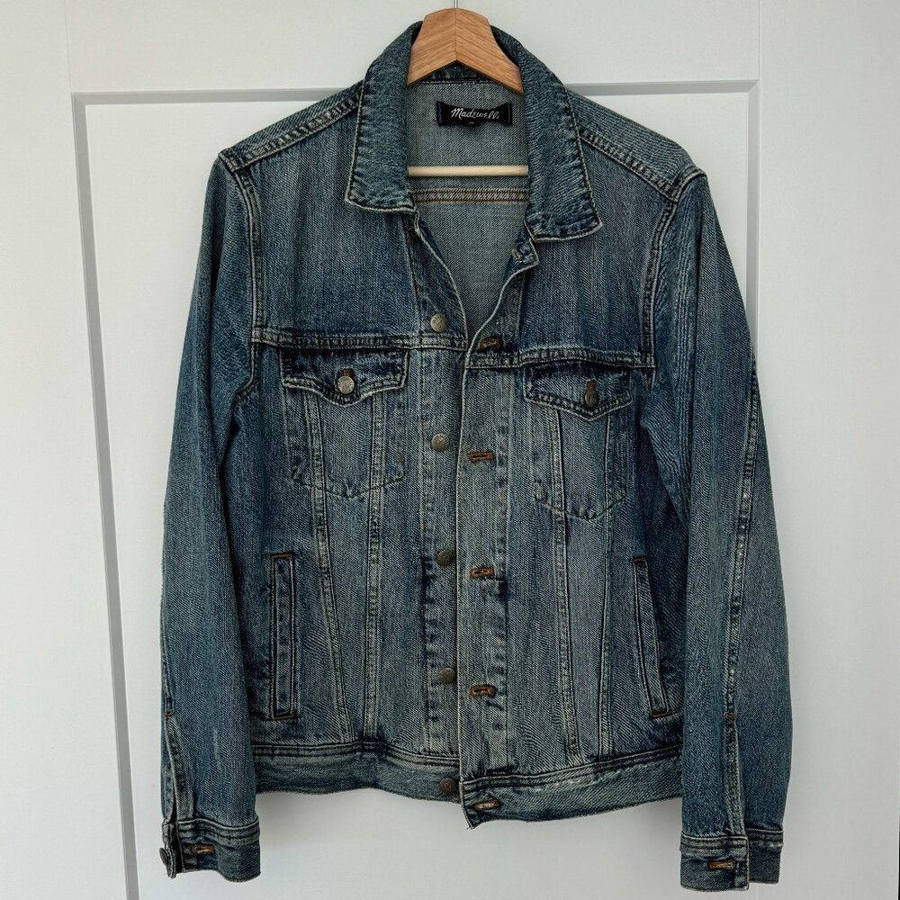 Madewell men's denim (trucker) jacket (M)